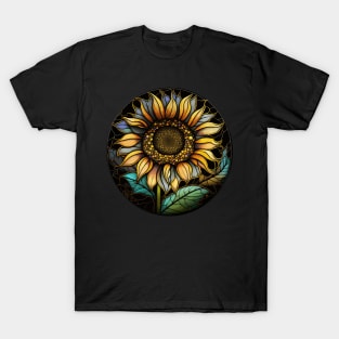 Cute Vacations Floral Summer Holidays Sunflower T-Shirt